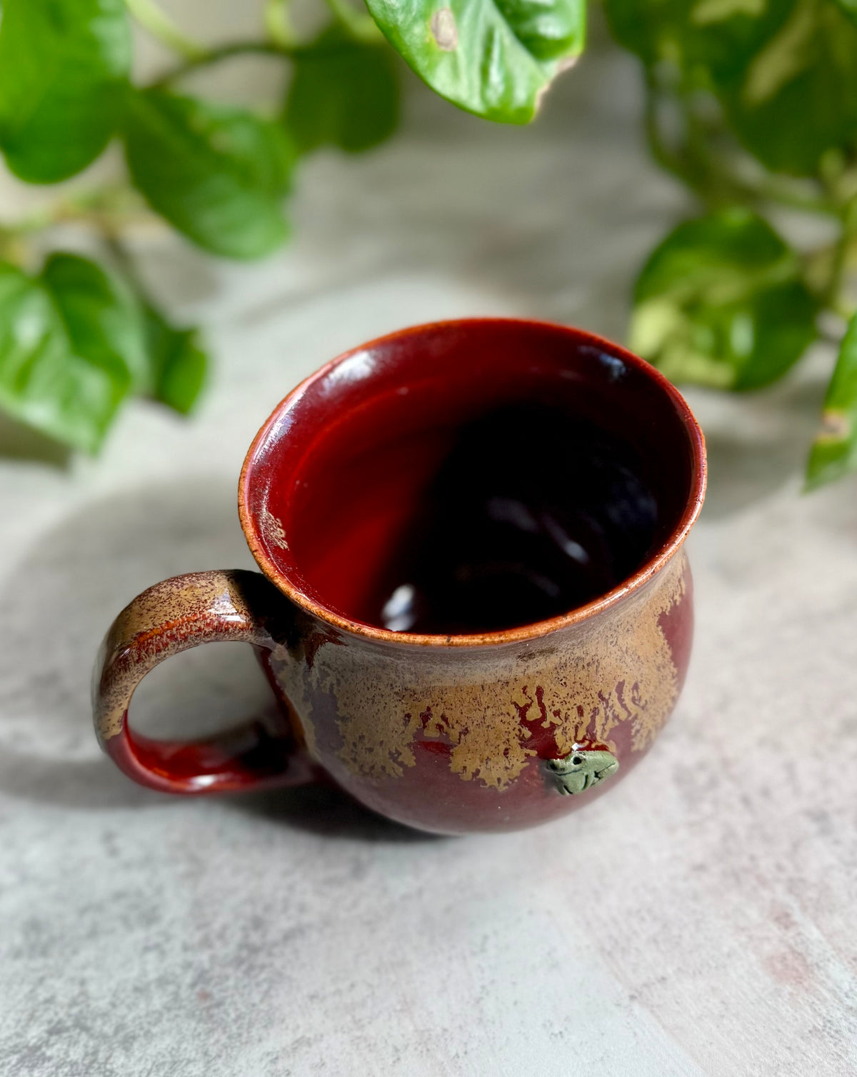 Red Frog Mug
