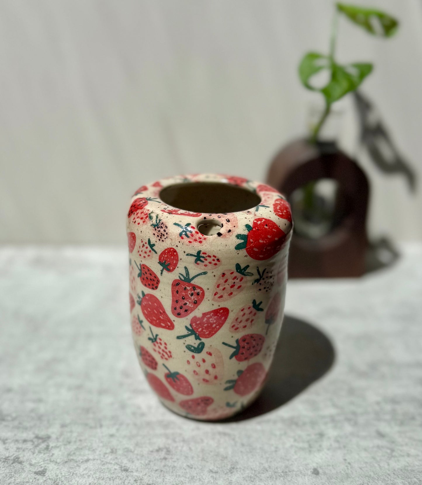 Strawberry Travel Tumbler