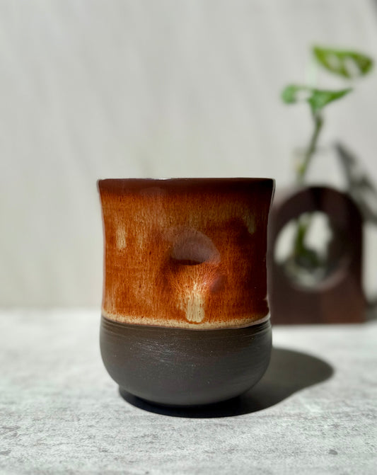 Toasted Almond Thumb Tumbler