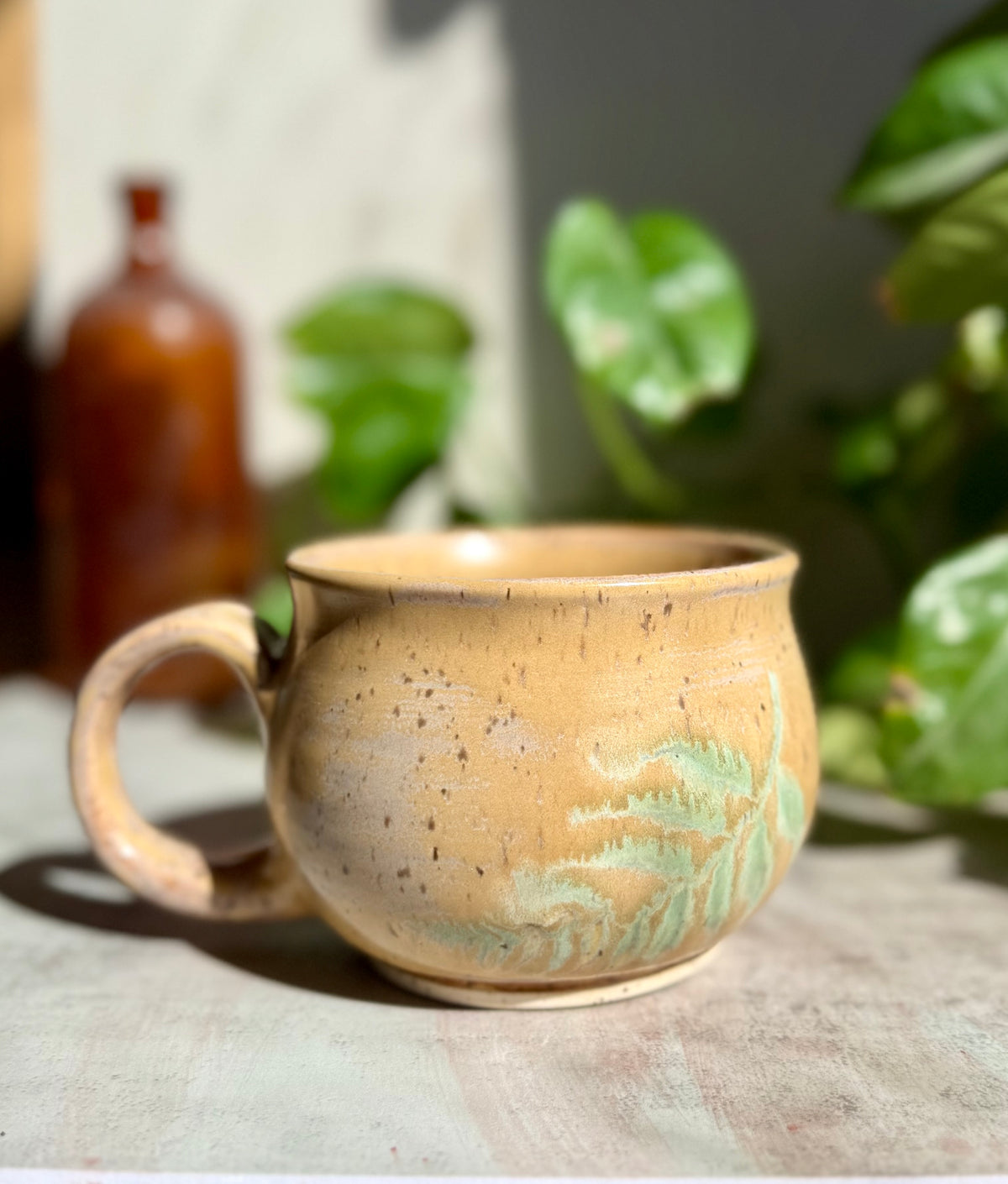 Watercolor Fern Mug