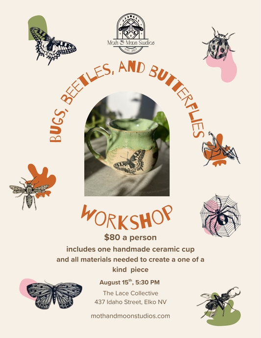 Bugs, Beetles, and Butterflies Workshop