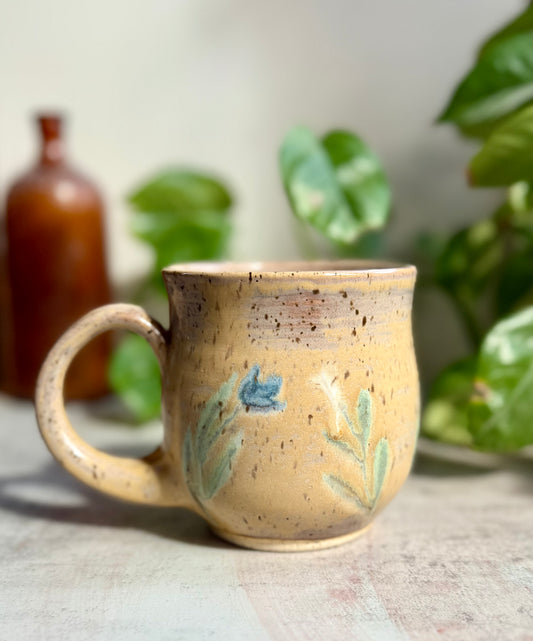 Watercolor Flowers Mug