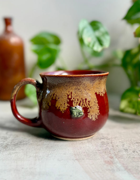 Red Frog Mug